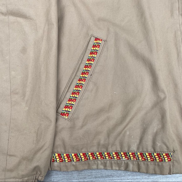 Opening Ceremony x Pendleton Khaki Jacket w Trim - Picture 5 of 16